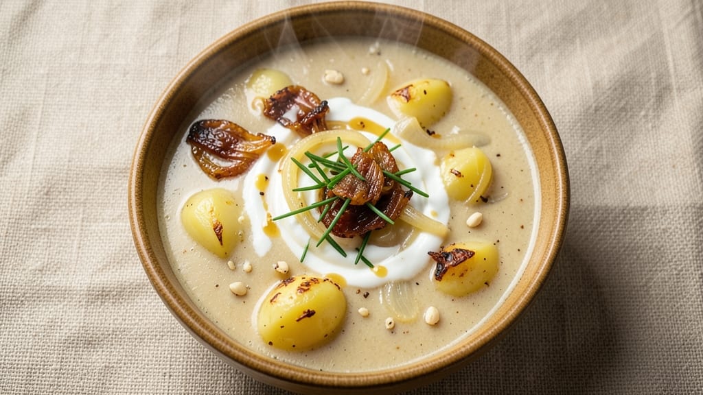 Bear Creek Potato Soup Recipe: Slow-Cooker Creamy Crunch With Roasted Celery Crowns