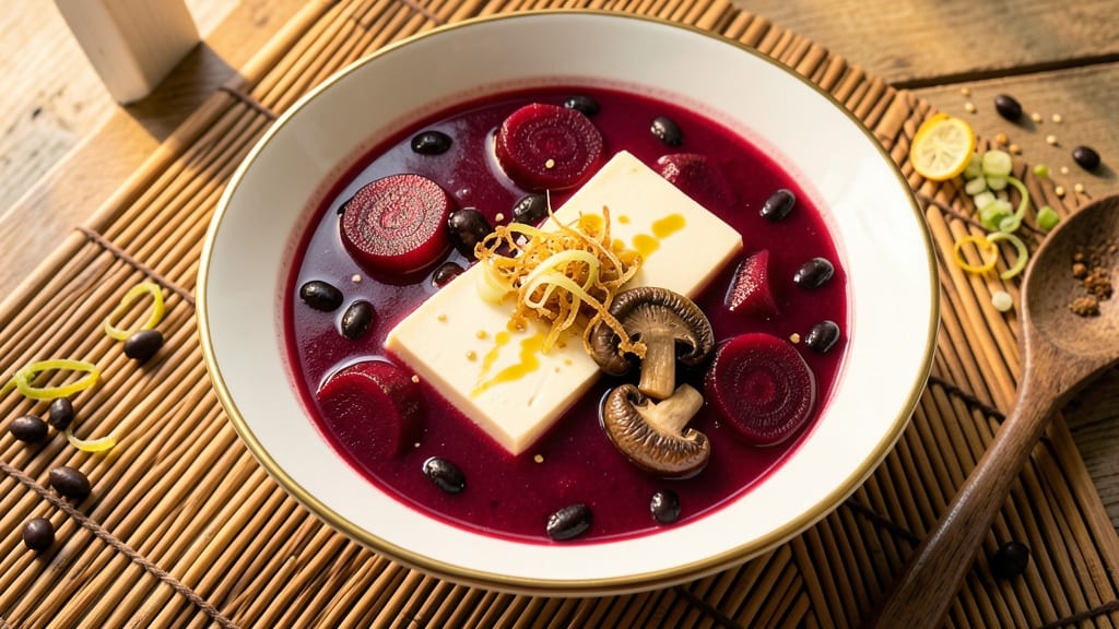 Beetroot Chinese Soup Recipe: Star-Anise Spiced Velvety Bowl