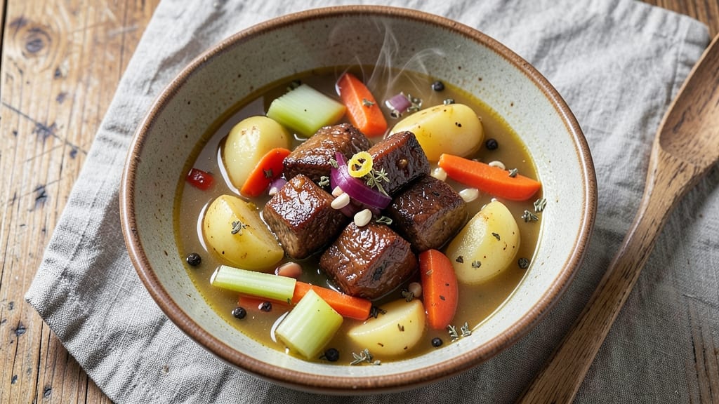 Bill Miller's Vegetable Beef Soup Recipe: Hearty One-Pot with Tender Beef and Veggies