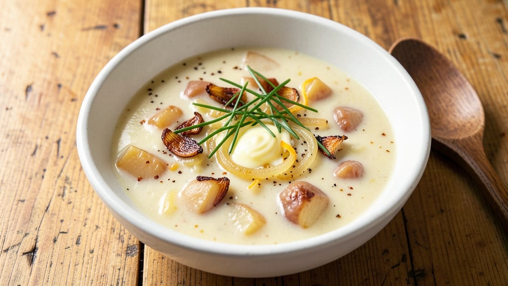 Betty Crocker Cream of Potato Soup Recipe: Velouté Smoothness With Roasted Garlic Depth