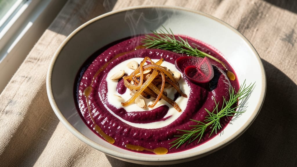 Beetroot Vegetarian Soup Recipe: Earthy Sweetness With Creamy Depth