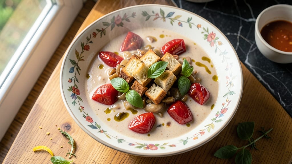 Chunky Tomato Soup Recipe with Fresh Tomatoes: Vibrant Garden Flavor Without Blending