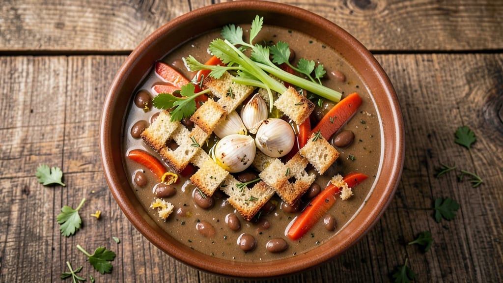 Bean Soup Recipe With Randall Beans: Earthy Depth and Celery Crown Crunch Magic