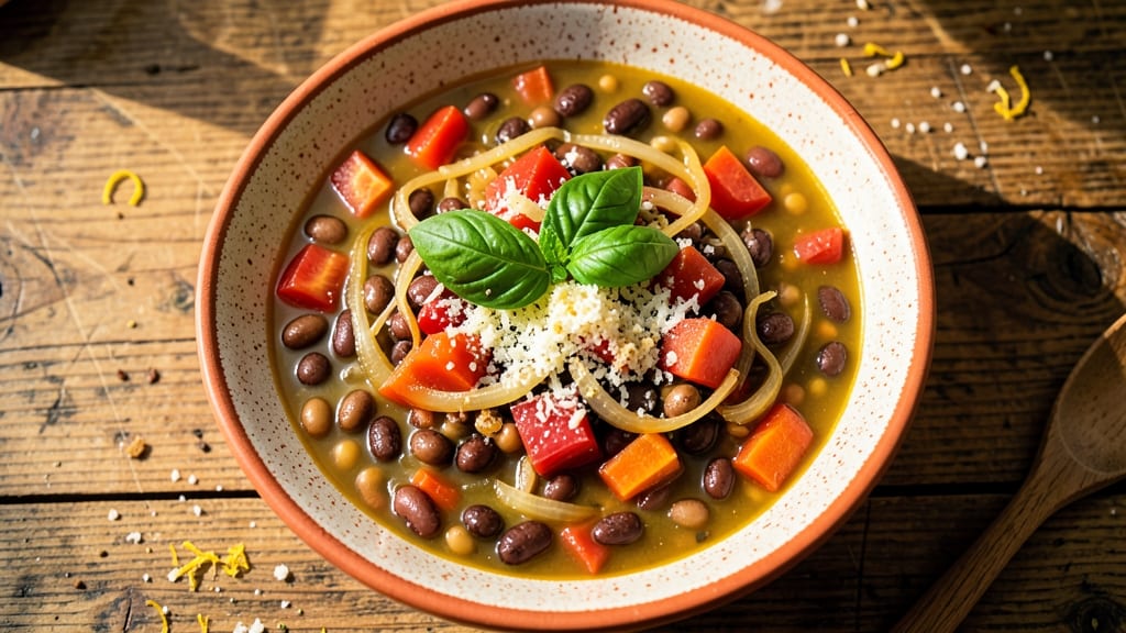 Amazing Minestrone Soup Recipe: Italian Pantry Staples Simmered to Hearty Perfection