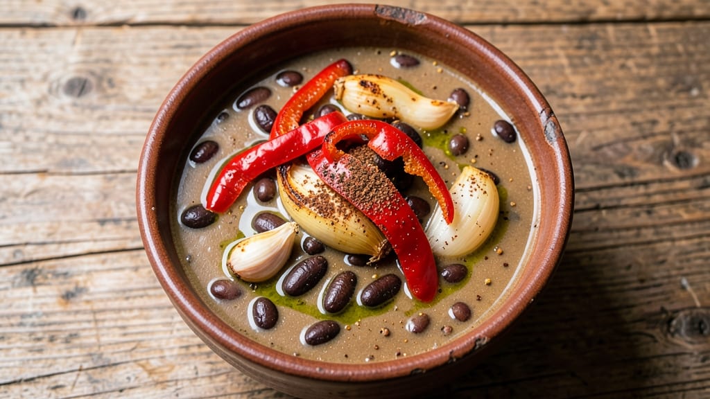 Black Bean Soup Recipe With Dried Black Beans: Deep Flavor From Overnight Soaking