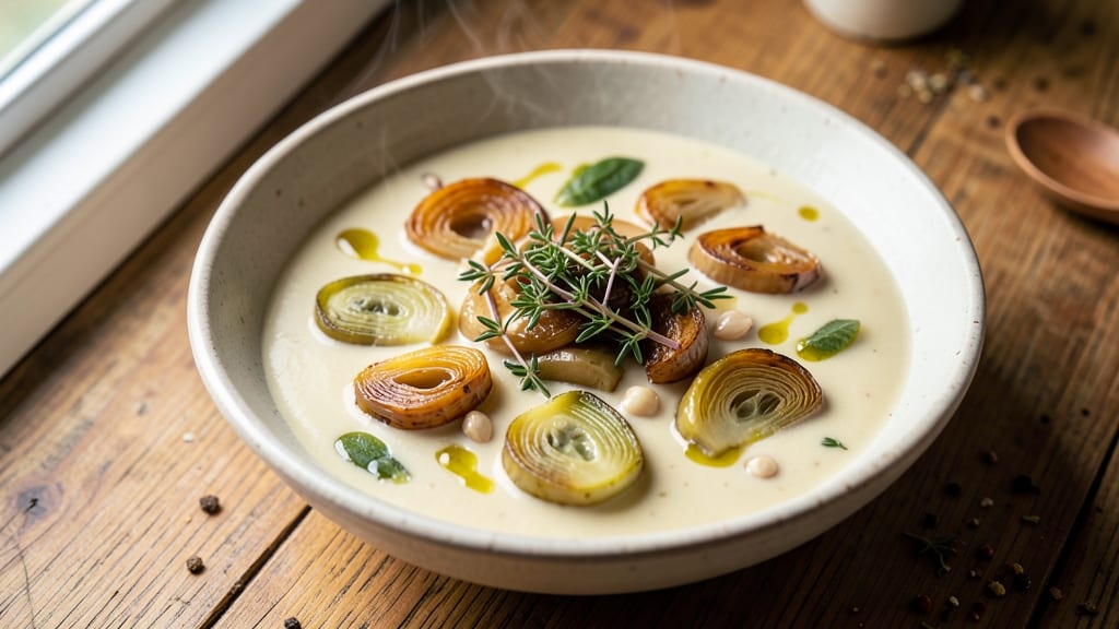 Artichoke Soup Recipe With Canned Artichokes: Velvety Herb Base With Chunky Artichoke Bites