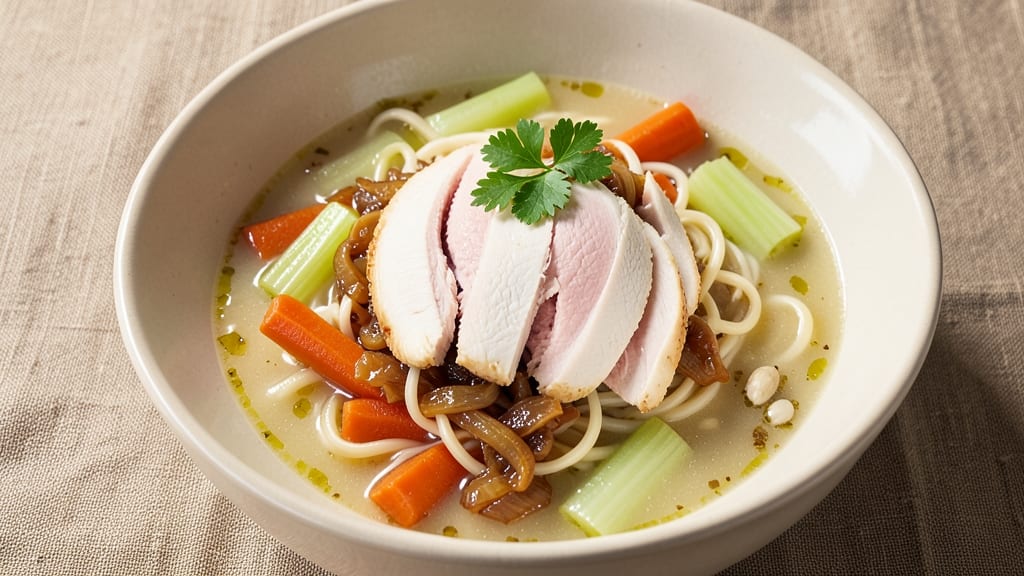 5 Star Homemade Chicken Noodle Soup Recipe: Star-Rated Comfort in One Pot