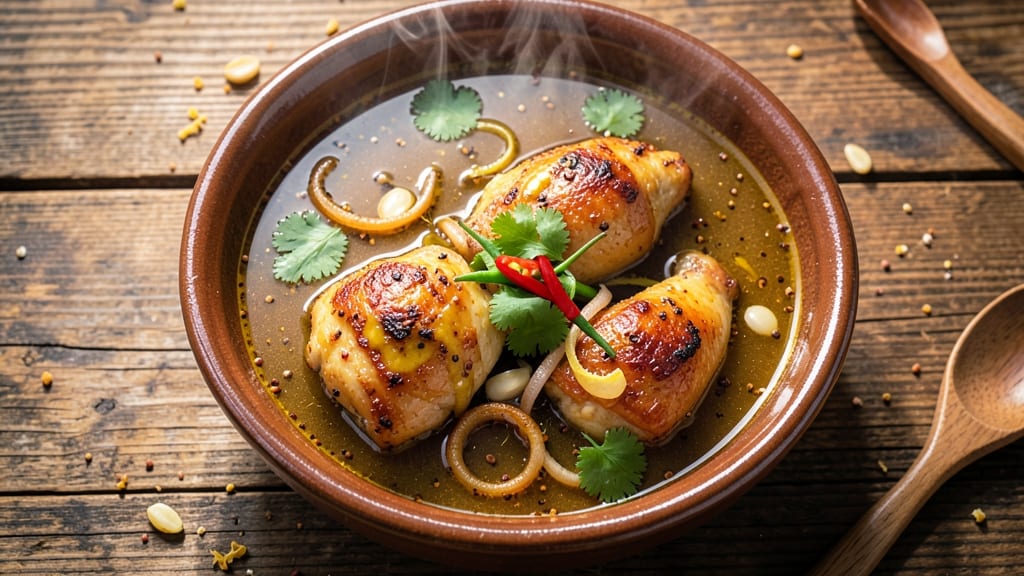 Bangla Chicken Soup Recipe: Fragrant Cumin and Mustard Seed Broth With Tender Chicken