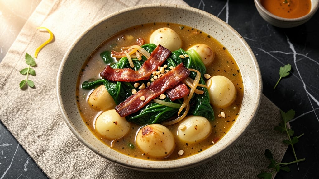 Bacon Cabbage and Potato Soup Recipe: Smoky Crunch and Creamy Depth in One Pot