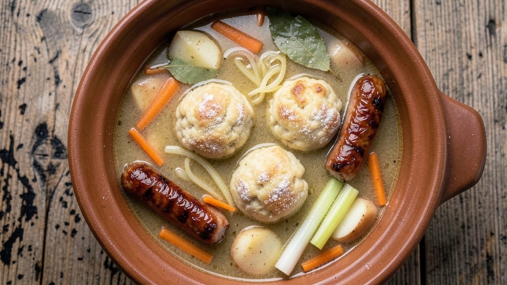 Authentic Knoephla Soup Recipe: German Dumplings in Savory Broth