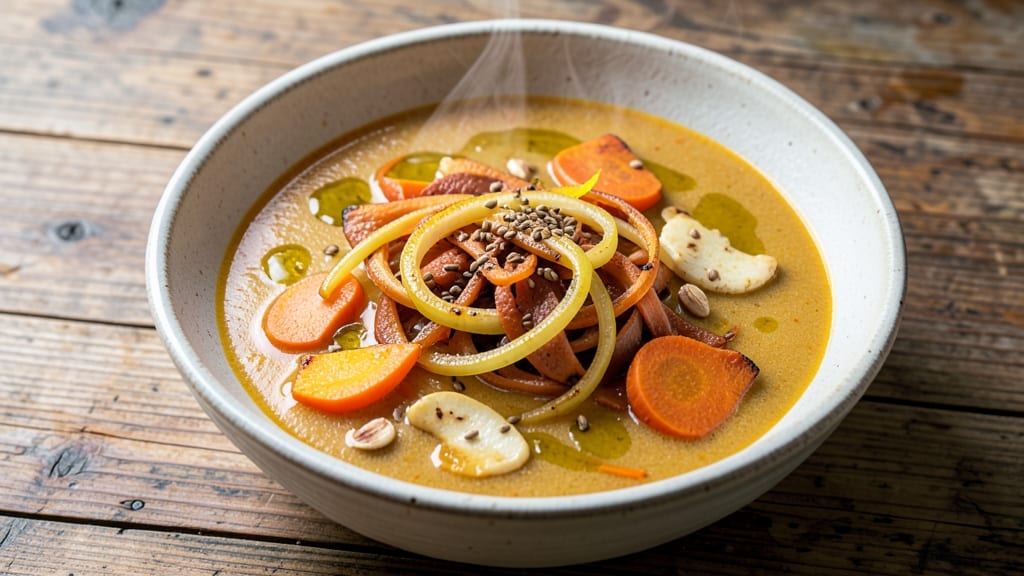 Antioxidant Soup Recipe: Immune-Boosting Turmeric-Ginger Velouté