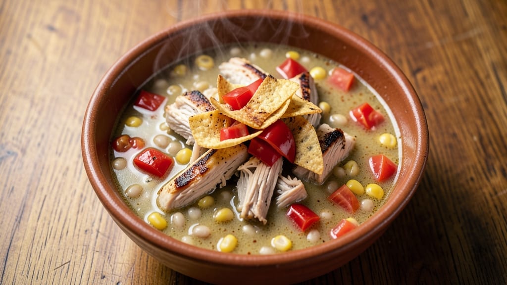 Authentic Mexican Chicken Tortilla Soup Recipe Slow Cooker: Slow-Cooked Spice and Crispy Crowns