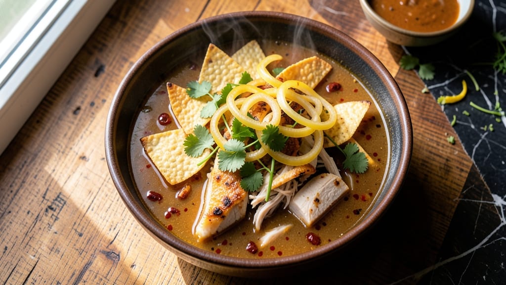 5 Star Tortilla Soup Recipe: Smoky Chipotle Kick With Crispy Tortilla Bites