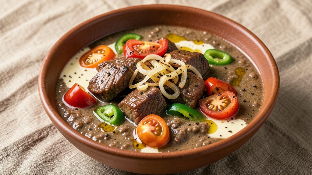 Beef Egusi Soup Recipe: Nutty Seed Richness with Tender Meat Bites