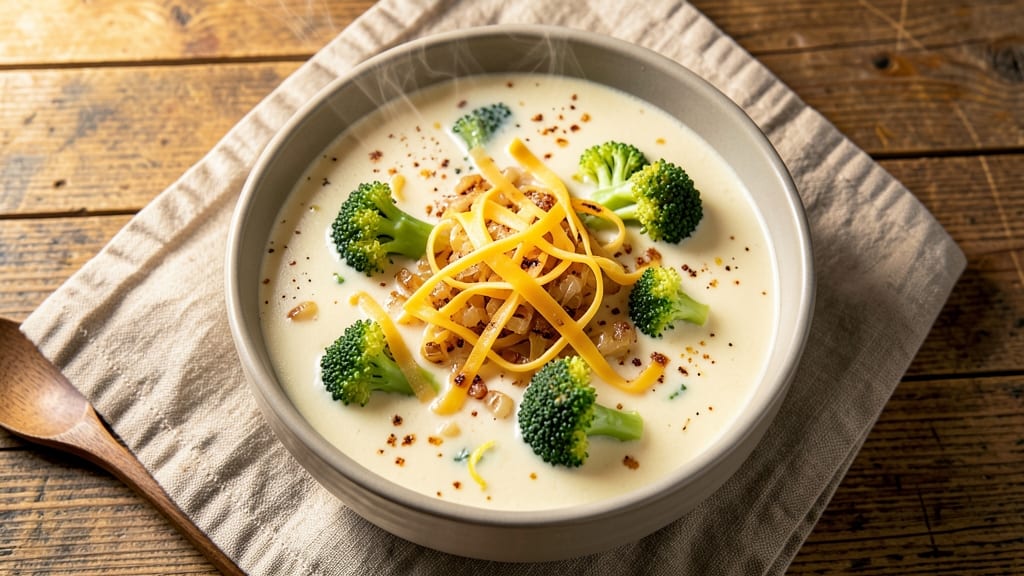 Best Broccoli Cheddar Soup Recipe With Milk: Ultra-Creamy Velvety Texture
