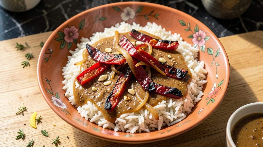 Bell Pepper Soup with Rice Recipe: Smoky Paprika and Rice Blend Harmony