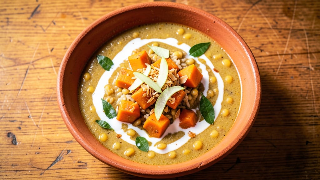 Attukal Pongal Soup Recipe: Fragrant Turmeric Rice and Lentil Harmony