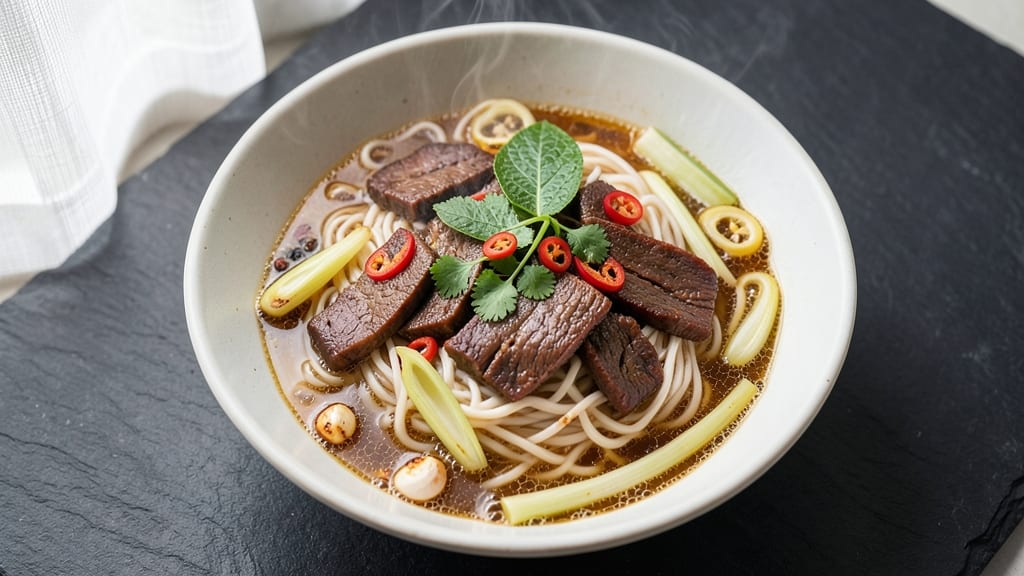 Authentic Thai Beef Noodle Soup Recipe: Fragrant Lemongrass and Chili Perfection