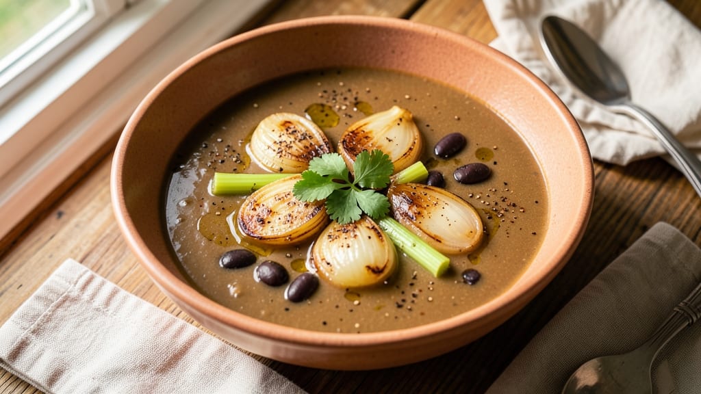 Ina Garten's Black Bean Soup Recipe: Smoky Cumin and Celery Crown Crunch