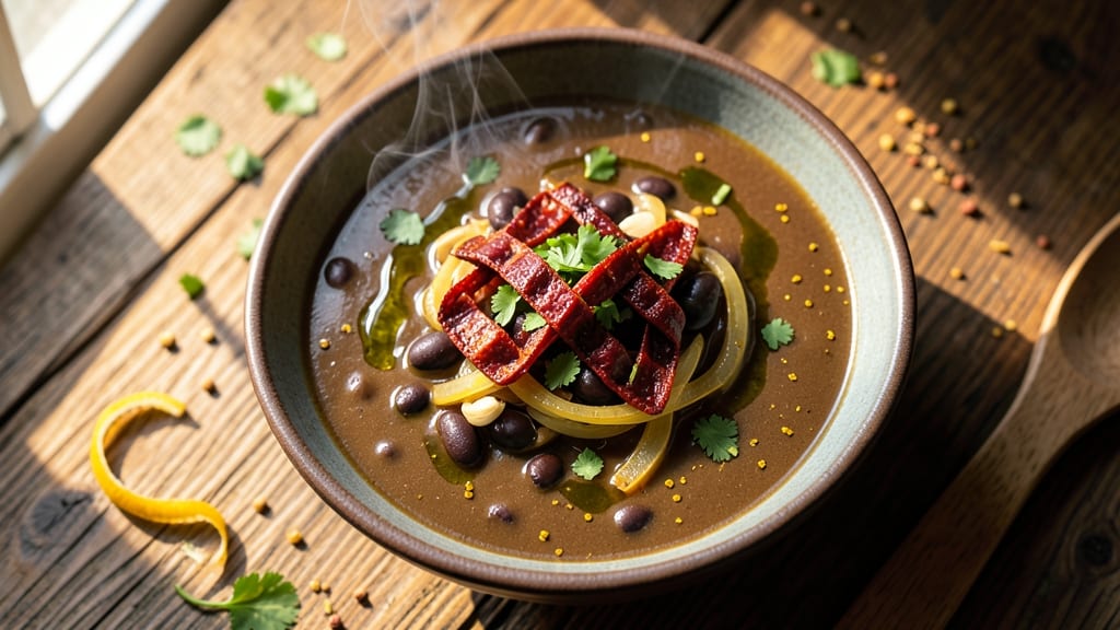 Award-Winning Black Bean Soup Recipe: Cumin-Toasted Depth With Smoky Chipotle Kick