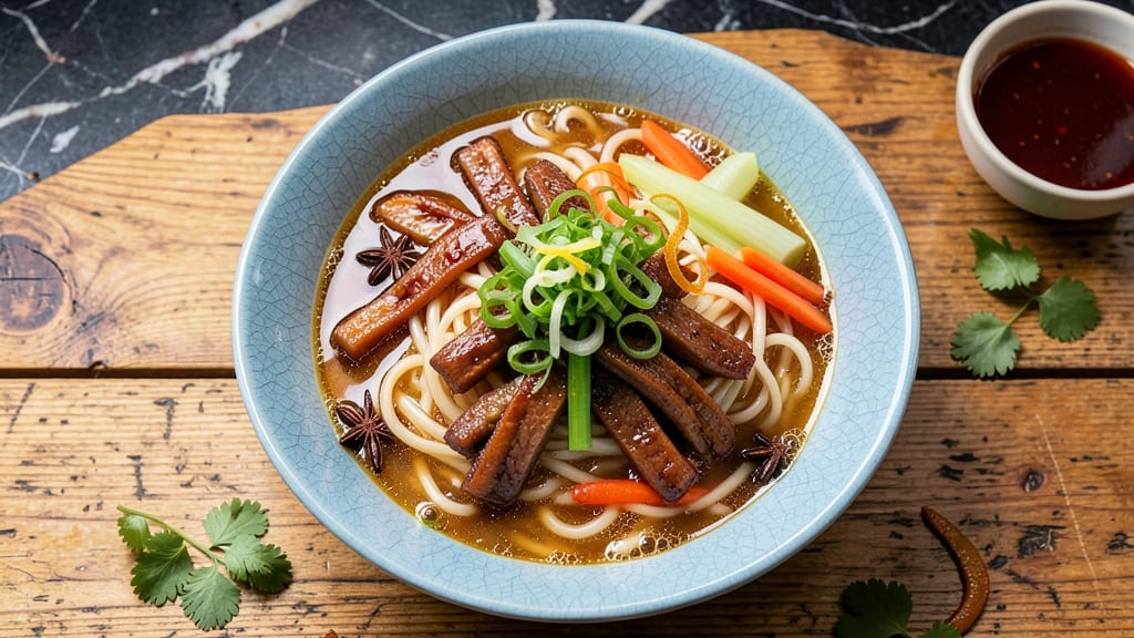 Beef Tendon Noodle Soup Recipe: Chewy Tendon Delight With Silky Broth